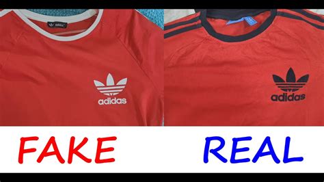 adidas t shirt original vs fake|adidas shoes real or fake.